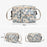 Large Capacity Baby Diaper Bag Dual Straps for Travel Stroller Bag Motorcycle Bicycle Storage Case - Grey - 3