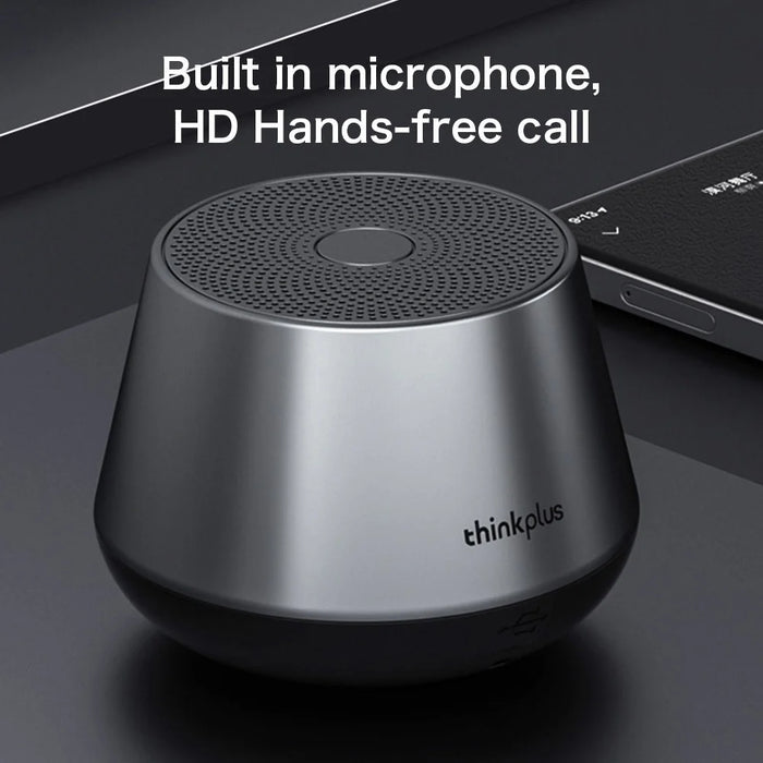 LENOVO THINKPLUS K3 PRO BT 5.0 True Wireless Speaker Stereo Music Player with Microphone - Black - 6