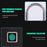 Smart Fingerprint Padlock Small Size Padlock Cabinet Fingerprint Lock Mini Fingerprint Lock - Black - 6
