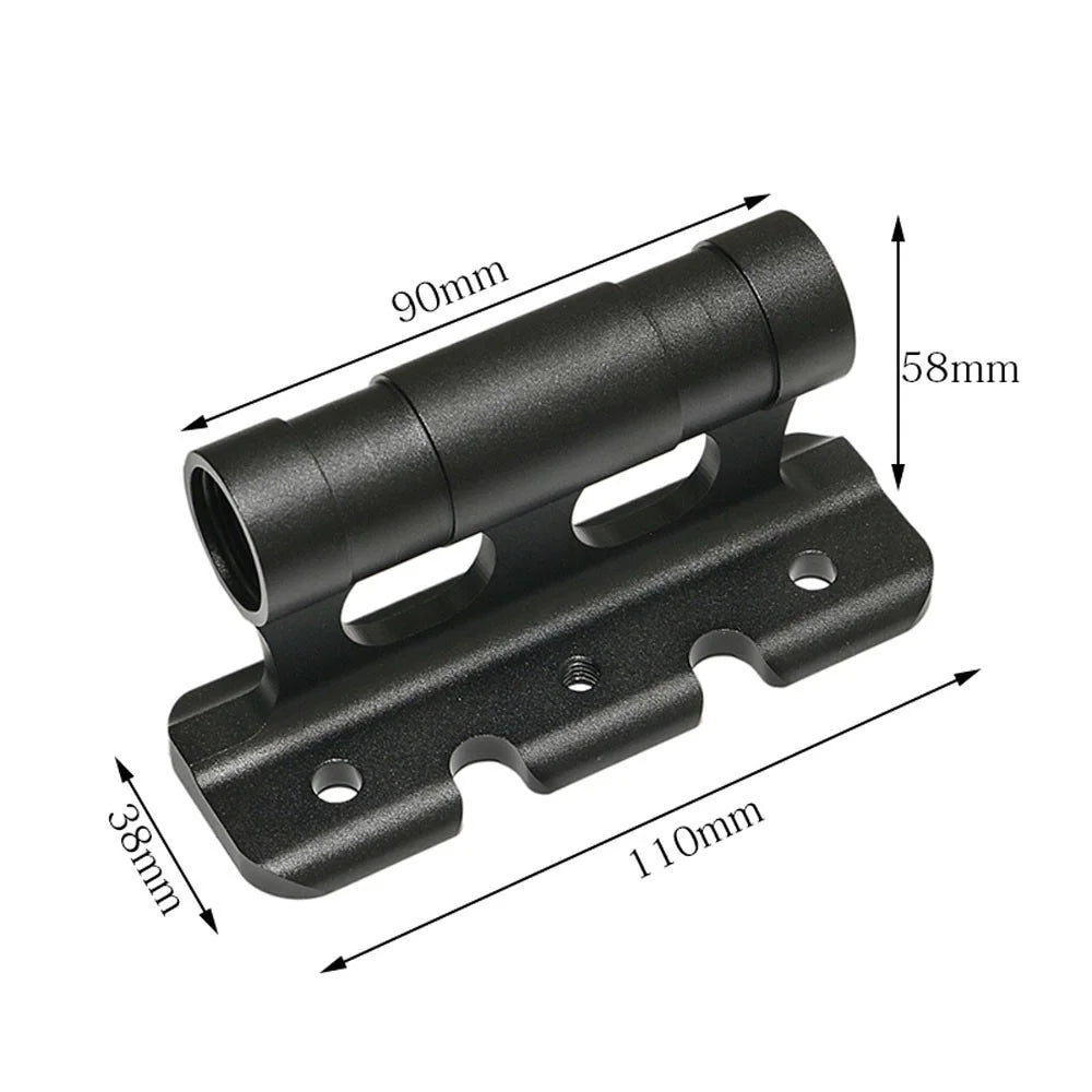 Aluminum Alloy Bike Fork Mount Quick Release Thru Axle Carriers Front Fork Block Car Roof Rack Carriers for 5x100mm 12x100mm 15x100mm 15x110mm - 4