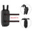 YSANAM Scooter Storage Bag Rainproof Electric Scooter Handlebar Bag with Multifunctional Disc Brake Lock for Kick Scooters Folding Bike Kick Board - Black - 2