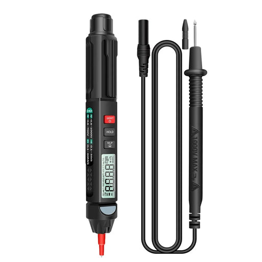 ANENG A3007 Pen Multimeter 6000 Counts Digital Voltage Tester with LCD Display Backlight Flashlight NCV Auto-off for Current Resistance Capacitance Diode Continuity Testing Tool - 1