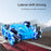 RC Stunt Car for Kids 2.4GHz 4WD Electric Car Toy 30km/h Double Sided 360-degree Rotating Vehicles with Light Effect - Blue - 2
