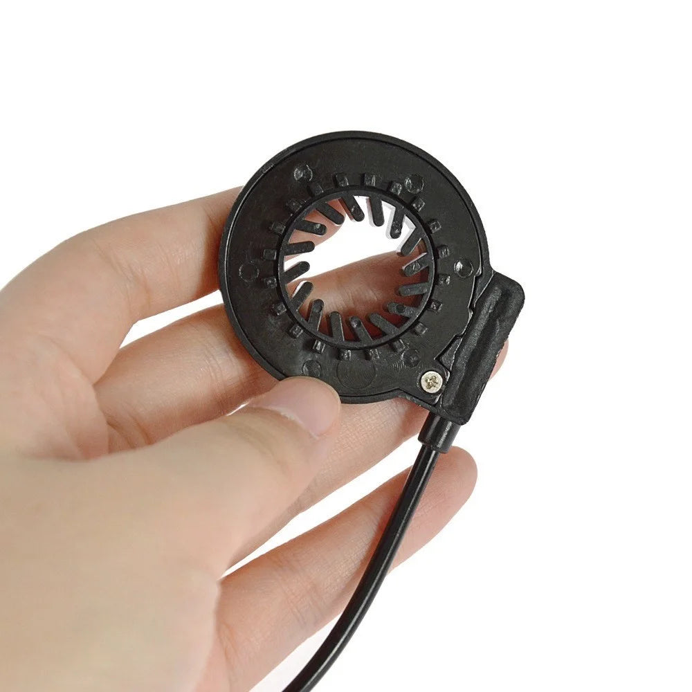 Electric Bike Pedal Assist Hall Sensor Speed Sensor Bicycle Accessory for Electric Bicycle / EBike Kit - Black - 3