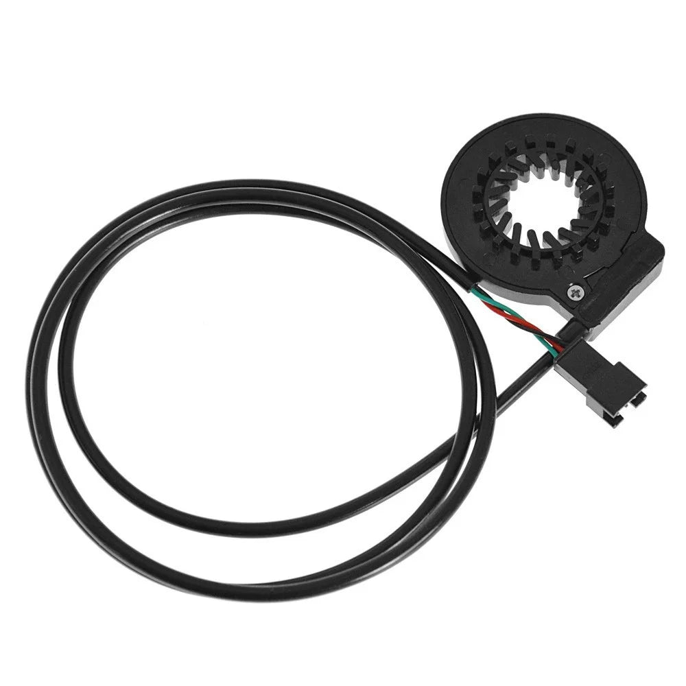 Electric Bike Pedal Assist Hall Sensor Speed Sensor Bicycle Accessory for Electric Bicycle / EBike Kit - Black - 6