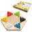 Chinese Checker Classic Original Game Set Rubber Wooden Board Game Strategy Game for Kids Adults - 4
