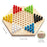 Chinese Checker Classic Original Game Set Rubber Wooden Board Game Strategy Game for Kids Adults - 6