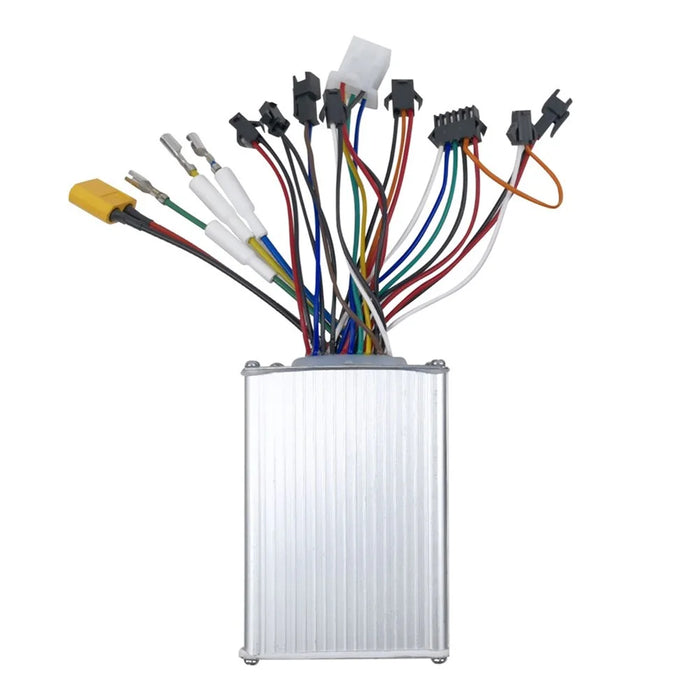 Electric Scooter Motor Controller 48V 20A Aluminium Alloy E-Bike Brushless Motor Controller with Waterproof LCD Display Control Panel - Type 1 - 3