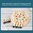 Wooden Stick Memory Chess Game Set Block Board Color Cognitive Game Kids Educational Toy - 6