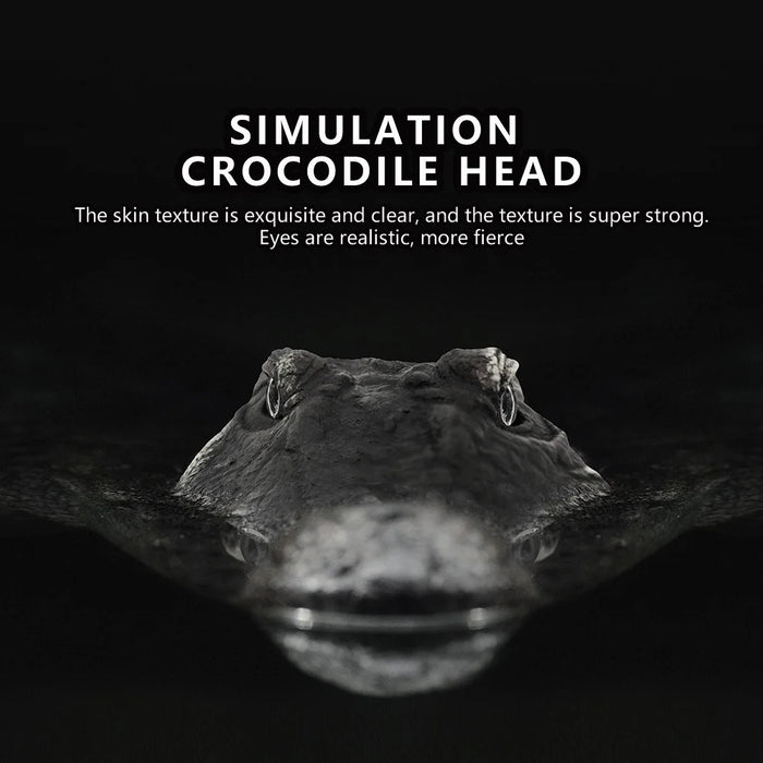 FLYTEC V005 2.4G RC Boat Simulation Crocodile Head Electric Racing Boat Summer Water Toy for Pool Lake Pond - 4