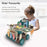 Kids Kitchen Shopping Cart Pretend Toddler Toys Play Kitchen Sink Toys Color Changing Funny Role Play Set with Light and Sound - Sky Blue - 7