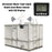 Water Level Sensor Transmitter Ultrasonic Water Tank Liquid Depth Level Meter Sensor with LCD Display - 3