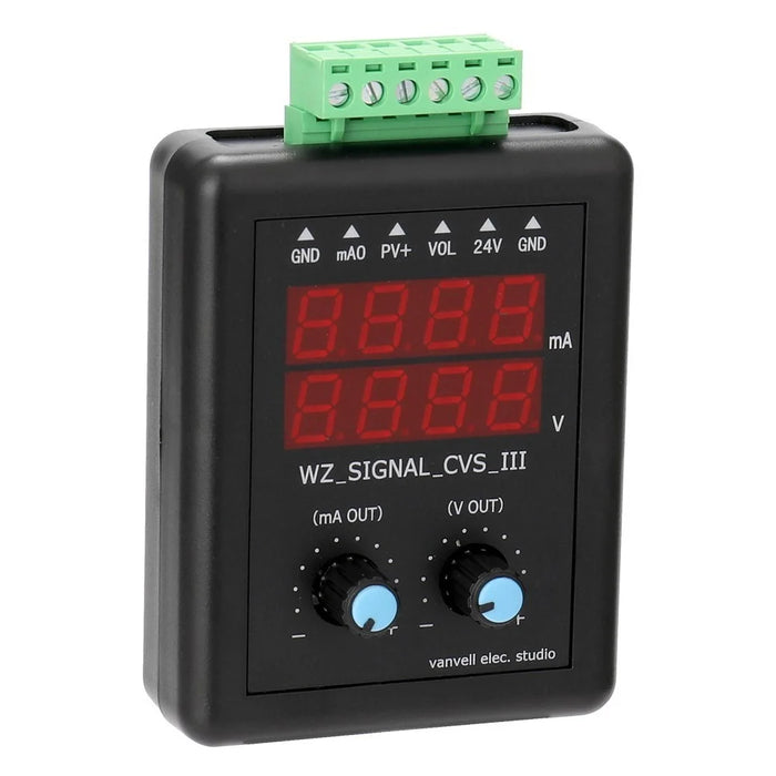 24V Current Voltage Transmitter 4-20mA Signal Generator Signal Calibrator with Display - 3
