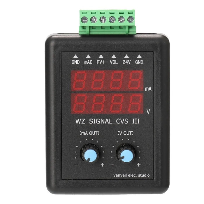 24V Current Voltage Transmitter 4-20mA Signal Generator Signal Calibrator with Display - 5