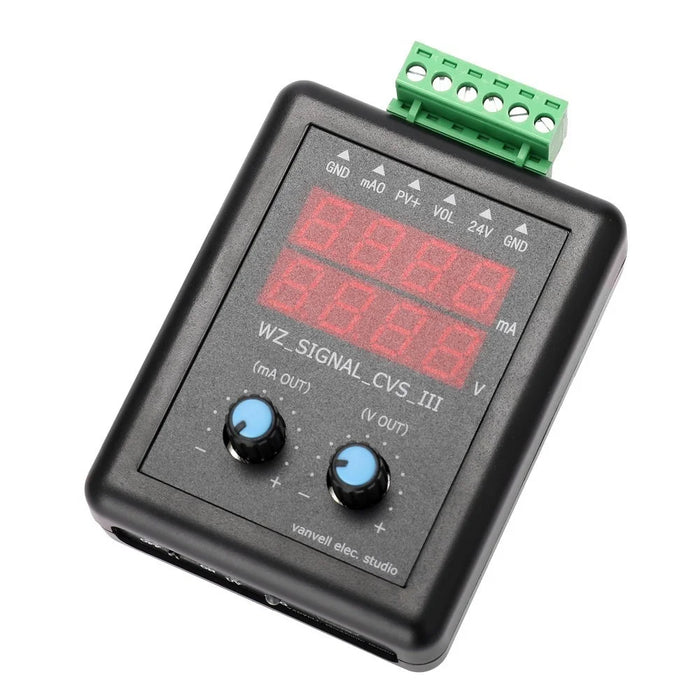 24V Current Voltage Transmitter 4-20mA Signal Generator Signal Calibrator with Display - 7
