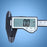 Durable IP54 Waterproof Electronic Caliper 0-150mm Digital Display Vernier LCD Large Screen Plastic Caliper for Antique Measuring - 5