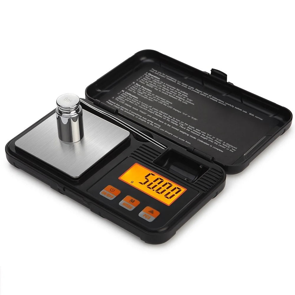 Digital Kitchen Scale 200g / 0.01g High Accuracy Precision Multifunction Food Scale Jewelry Scale with Tool Box - 1