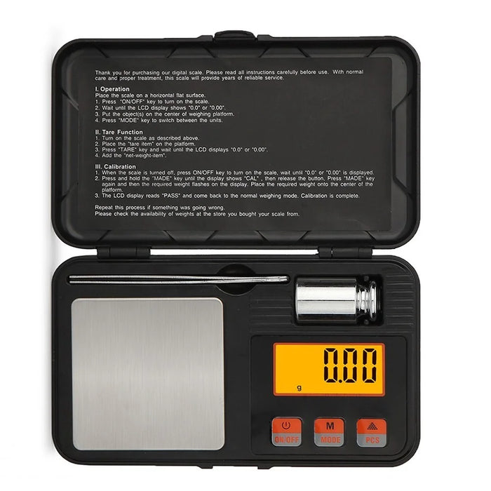 Digital Kitchen Scale 200g / 0.01g High Accuracy Precision Multifunction Food Scale Jewelry Scale with Tool Box - 7