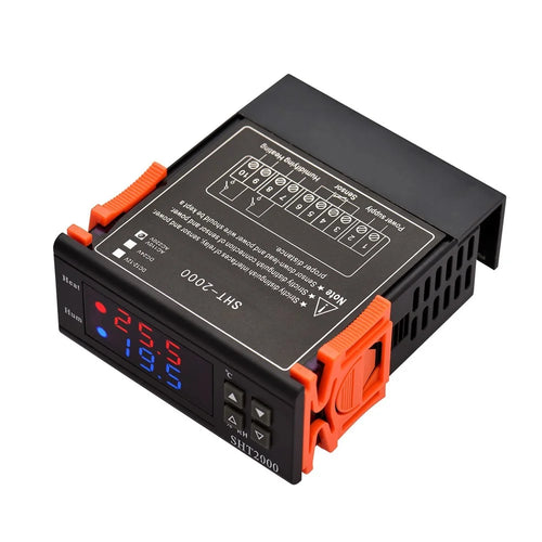 SHT2000 Digital Temperature Humidity Controller Intelligent Temperature Regulator AC 110-220V Refrigerator Thermostat - 1