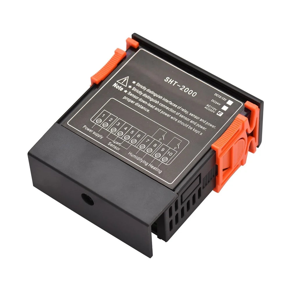 SHT2000 Digital Temperature Humidity Controller Intelligent Temperature Regulator AC 110-220V Refrigerator Thermostat - 4