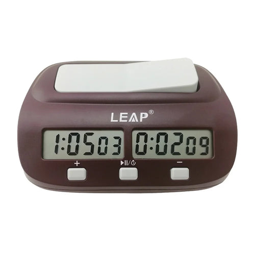 Portable 4 Buttons Design Digital Chess Clock Count Down Chess Timer with Alarm Electronic Board Game Bonus Competition Master Tournament - 1