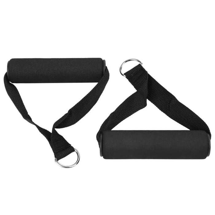 11Pcs Resistance Band Set Fitness Workout Bands with Handles, Door Anchor, Ankle Strap for Heavy Resistance Training Physical Therapy Shape Body - 7