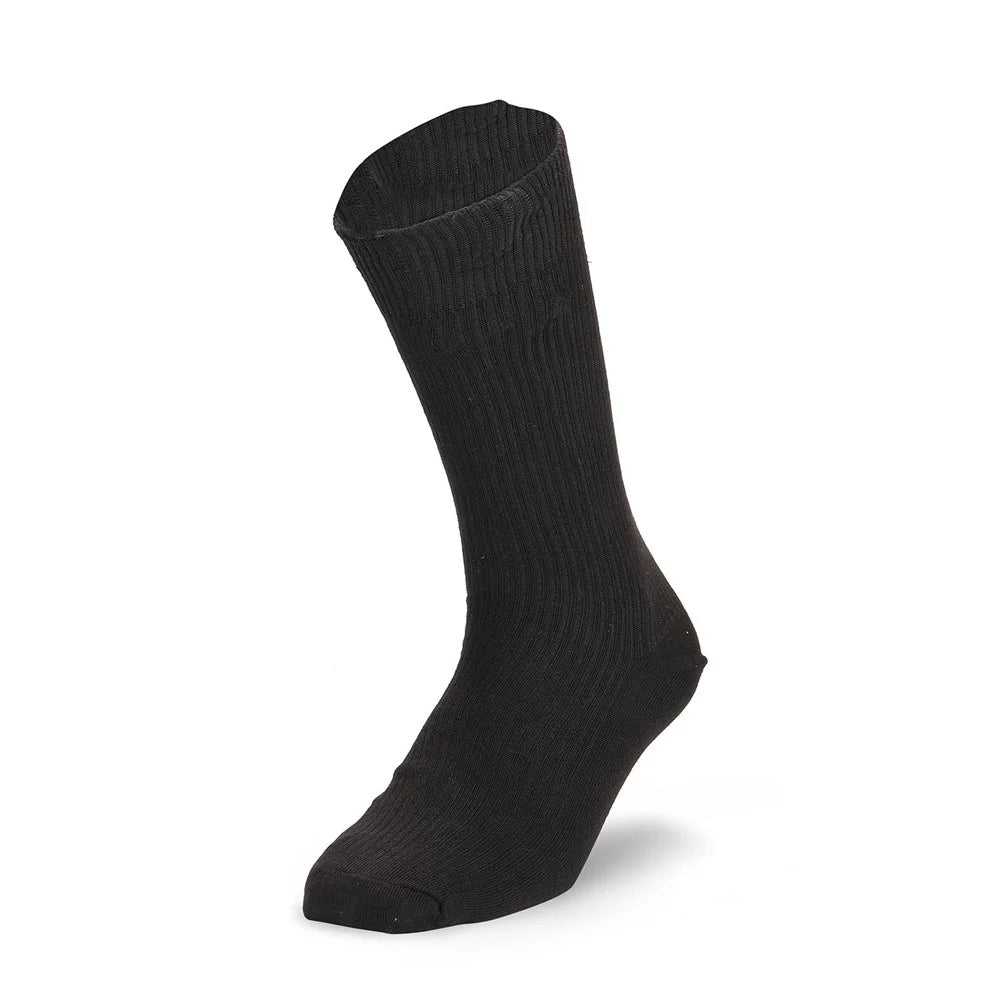 1Pair Heated Socks Battery Powered Cold Weather Thermal Heating Socks Electric Heated Foot Warmer for Hunting Skiing Campin - 3Pcs Batteries Required - 7
