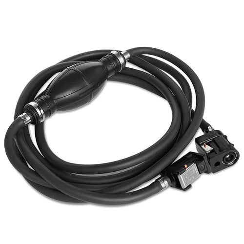 300cm Boat Fuel Line with Hand Pump Connectors Boat Motor Fuel Hose Compatible with Outboard Motors Up to 85hp - 1