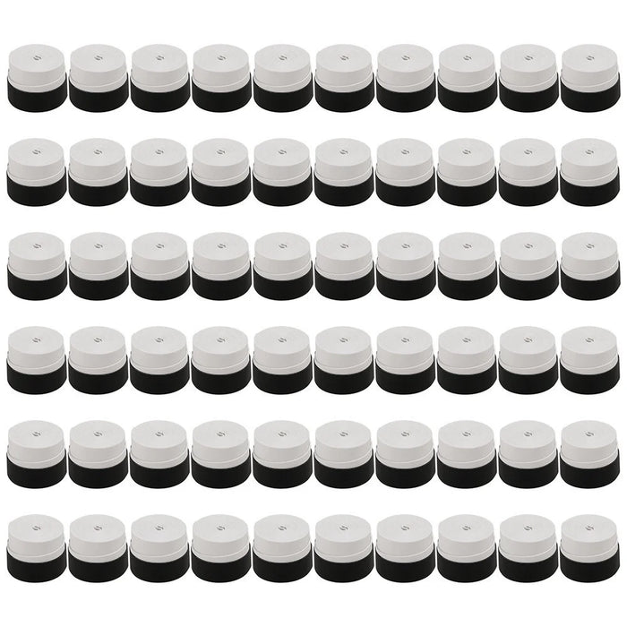 Tennis Racket Grip Tape Anti Slip Super Absorbent Tennis Overgrip Badminton Overgrip Pickleball Replacement Grip - 60Pcs / White - 4