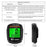 WEST BIKING Solar Energy Bike Computer Wireless Automatic Wake-up Speedometer and Odometer with LCD Backlight Display - 4