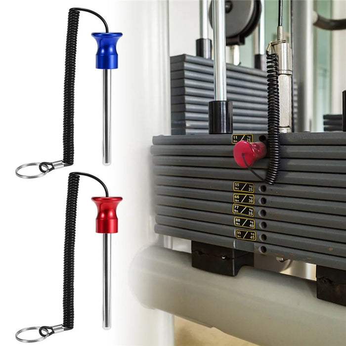 Magnetic Universal Weight Stack Selector Replacement Health Gear Weight Stack Pin for Exercise Fitness Gym - Blue - 6