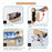 BRS 2670W Camp Stove Butane Gas Stove with Storage Pouch Folding Gas Furnace for Outdoor Hiking Cooking - Green - 3