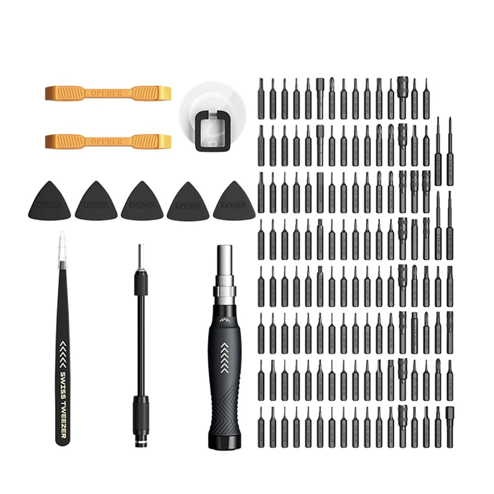 JAKEMY JM-8183 145-in-1 Screwdriver Bit Combination Set Manual Multi-purpose Tool with Slotted / Torx Bits Tweezers - 2