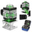 Laser Level 16 Lines Green Laser Level 3-degree Self Leveling Tool with Horizontal and Vertical Oblique Line - EU Plug - 1