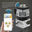 Laser Level 16 Lines Green Laser Level 3-degree Self Leveling Tool with Horizontal and Vertical Oblique Line - EU Plug - 4