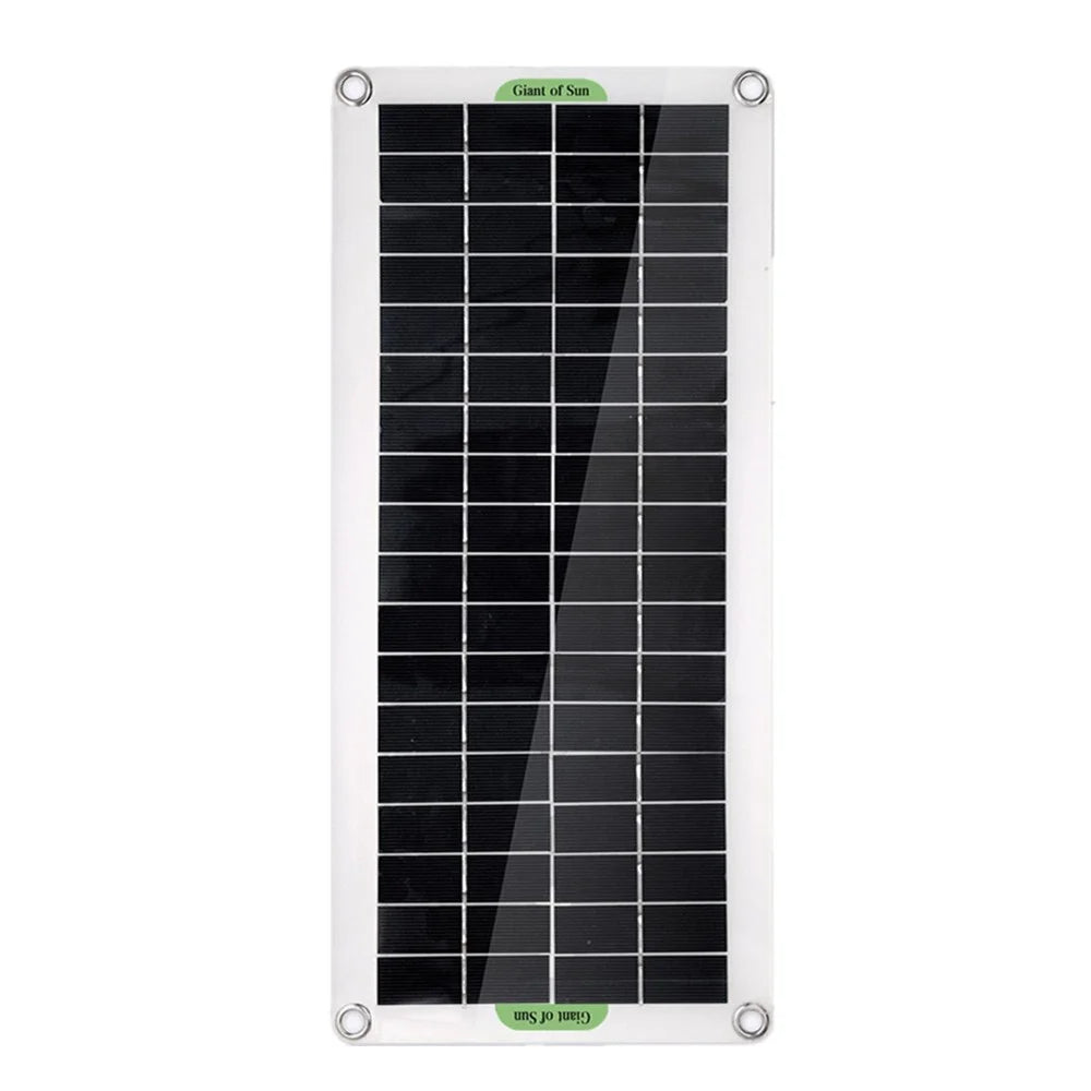 30W Portable Solar Panel Polycrystalline Solar Charge Controller for Car Marine Boat Outdoor Camping - 4