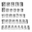40Pcs Drive Socket Set Hexagonal Socket Ratchet Wrench Set Motorcycle Bicycle Automotive Repair Household Hardware Tools - 5