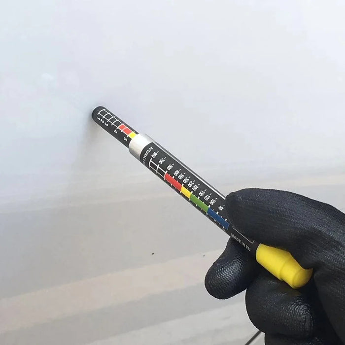 Paint Thickness Tester Meter Gauge Water Resistant Car Body Damage Detector with Meter Magnetic Tip - 5