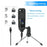 USB Microphone Condenser Desktop Metal Tripod Stand Kit Studio Mic for Streaming, Podcasting, Vocal Recording - 6
