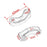 2Pcs Mirror Mount Risers 10mm Motorcycle Mirror Riser Extender Adapter Kit Riser Mount Extender - 4