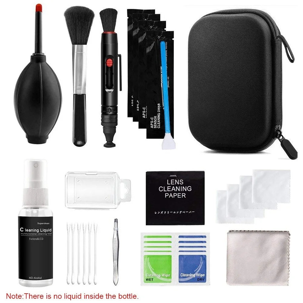 Camera Cleaning Kit Air Blower Cleaning Swabs Cleaning Pen Phone Laptop Cleaning Cloth - 4