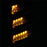 2Pcs Flowing Handlebar LED Turn Signals Mini Motorcycle Blinkers Brake Clutch Marker Light Front Running Light - 2