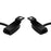 2Pcs Flowing Handlebar LED Turn Signals Mini Motorcycle Blinkers Brake Clutch Marker Light Front Running Light - 6