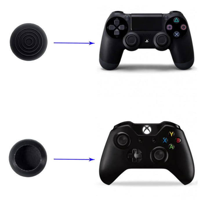 4pcs/set Thumb Grips for Xbox360 XboxOne PS4 PS3 Controllers - 5
