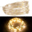 DC6V 10m / 33ft 100LED Copper Wire String Fairy Light Xmas Wedding Party Garden Indoor Outdoor Decor - Warm White Light - 1