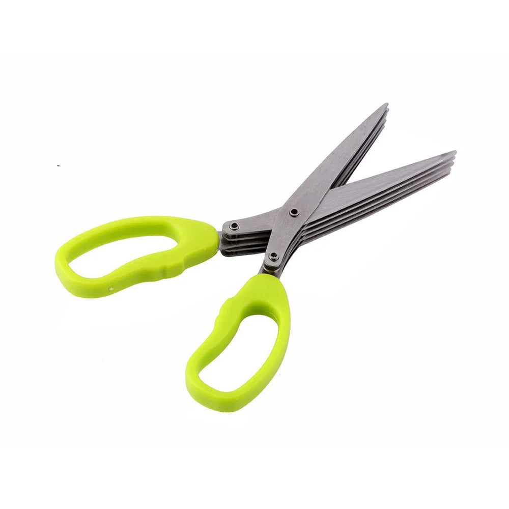Stainless Steel 5 Layers Scissors Kitchen Tool - 7