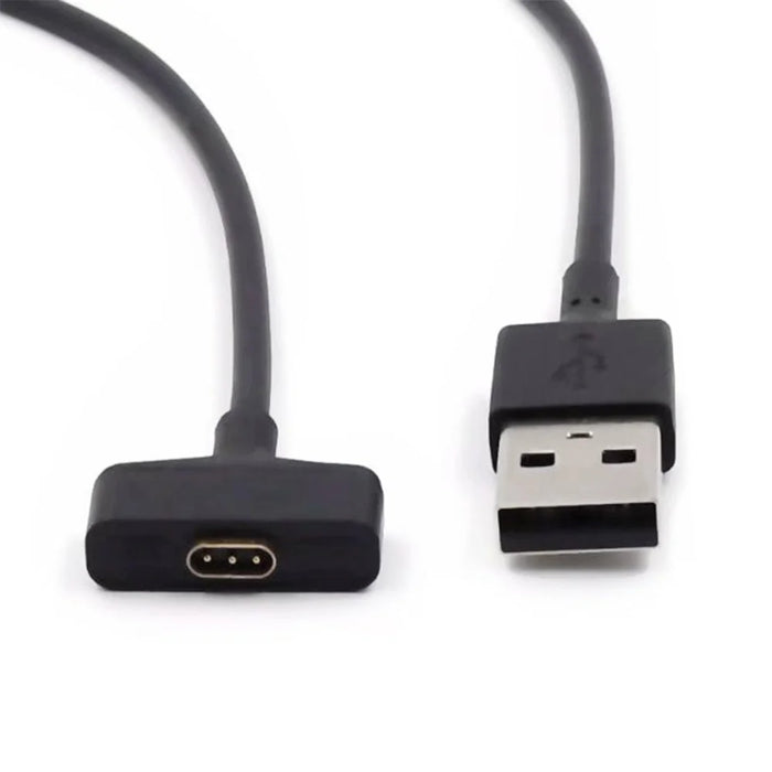Smartwatch USB Charge Cable Wristband Bracelet Charger for Fitbit Ionic - Black - 7