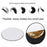 60cm 5 in 1 Round Photography Studio Light Reflector Collapsible Disc Reflector Set - 6