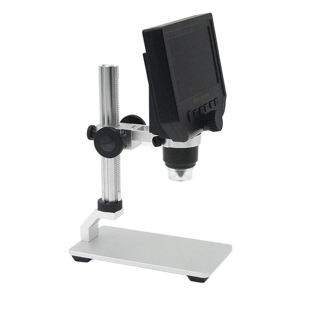 HD 3.6MP CCD 4.3" OLED Screen Display 600X Digital Microscope with Metal Bracket - 1
