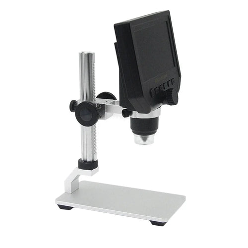 HD 3.6MP CCD 4.3" OLED Screen Display 600X Digital Microscope with Metal Bracket - 1